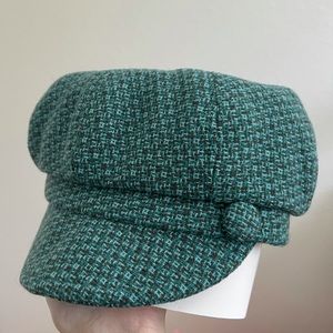 New With Tags teal cloche hat